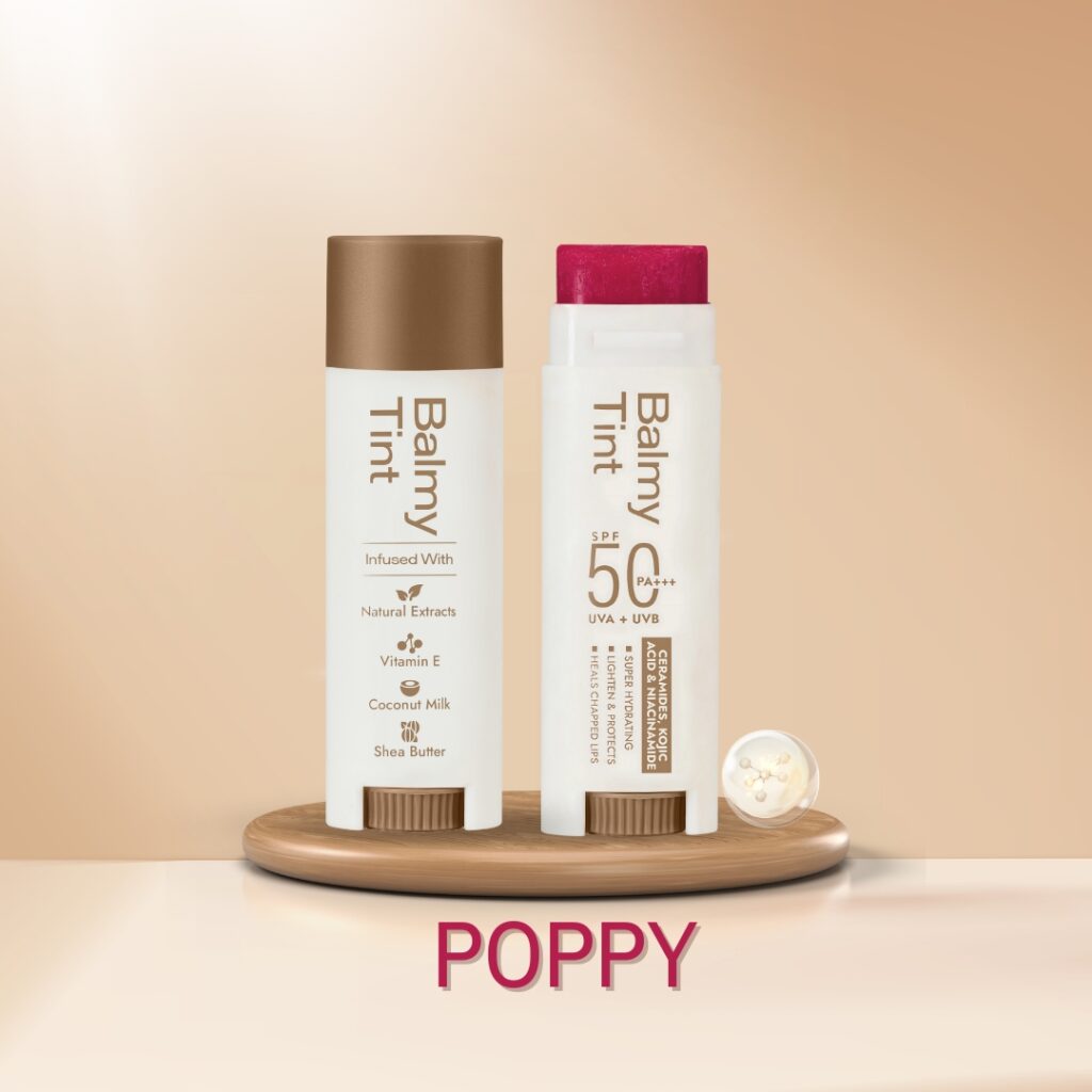 Umeko Lip Balm - Poppy Shade